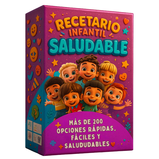 +200 Opciones R谩pidas y Saludables Para tu Chiquito/a
